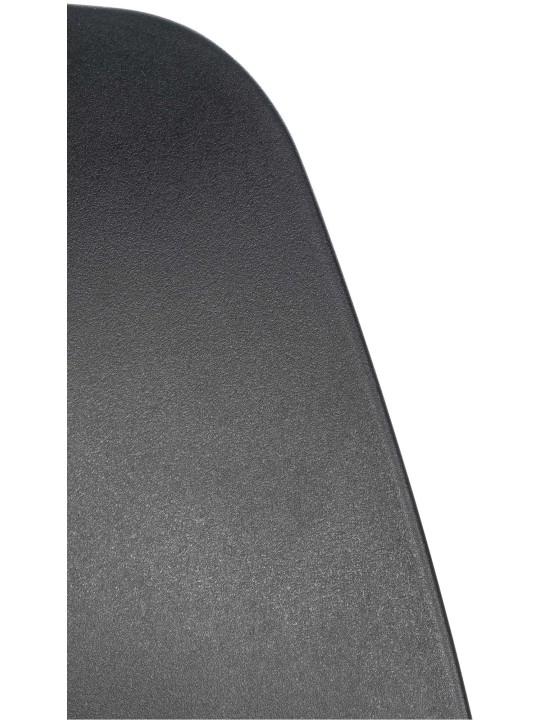 Set van 2 barkrukken Gilbert kunststof, zwart