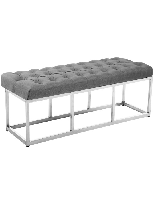 Bank Amun stof E120, grijs