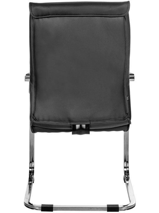 Set van 2 bezoekersstoelen Hobart, zwart