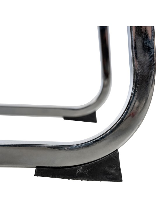 Set van 2 bezoekersstoelen Hobart, zwart