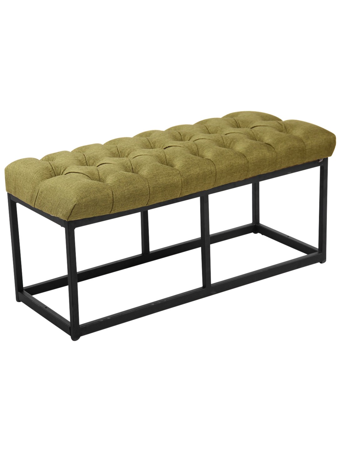 Bank Amun stof 100 cm, groen