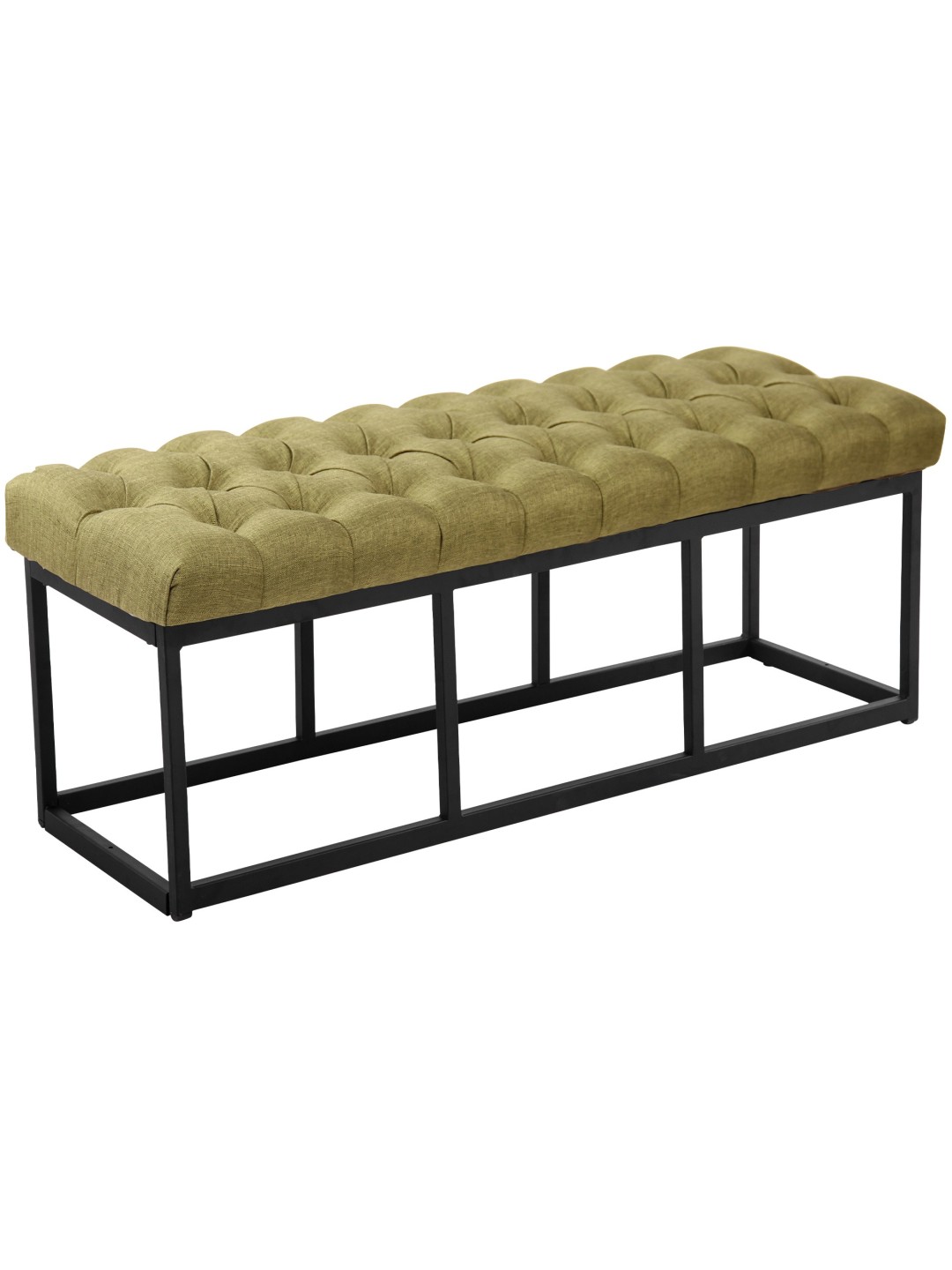 Bank Amun stof 120 cm, groen