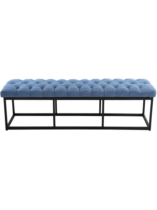 Bank Amun stof 150 cm, blauw Bank Amun stof 150 cm, blauw