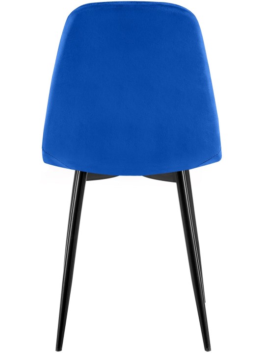 Baxter fluwelen eetkamerstoel, blauw Baxter fluwelen eetkamerstoel, blauw