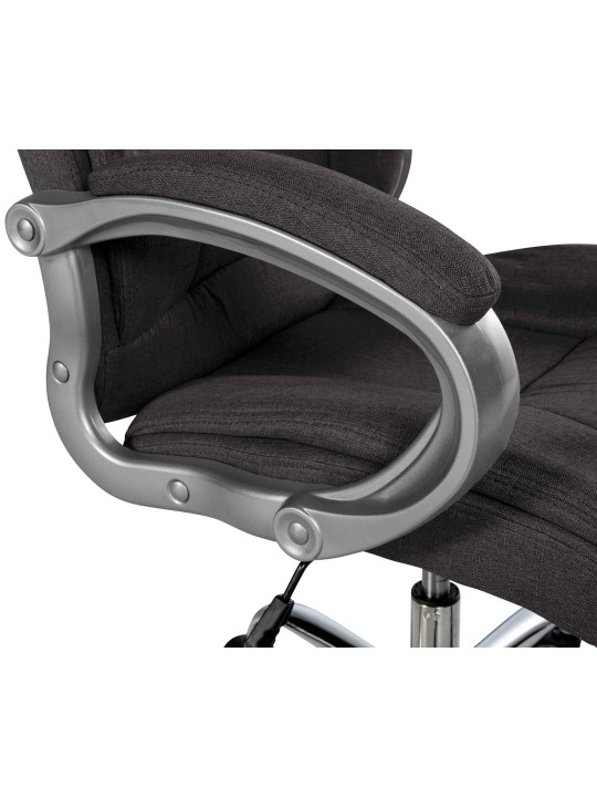 Bureaustoel BIG Apollo stof, donkergrijs