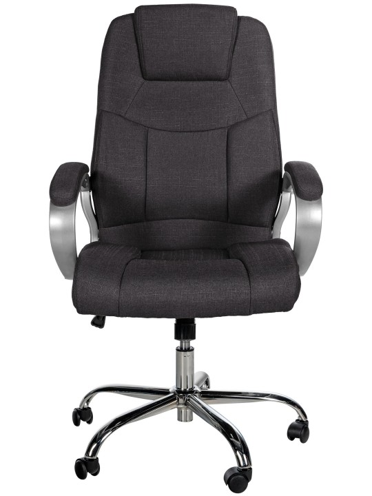 Bureaustoel BIG Apollo stof, donkergrijs