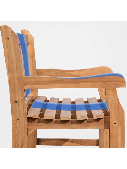 Teakhouten bank Jackson 120 cm met deksel, teak Teakhouten bank Jackson 120 cm met deksel, teak