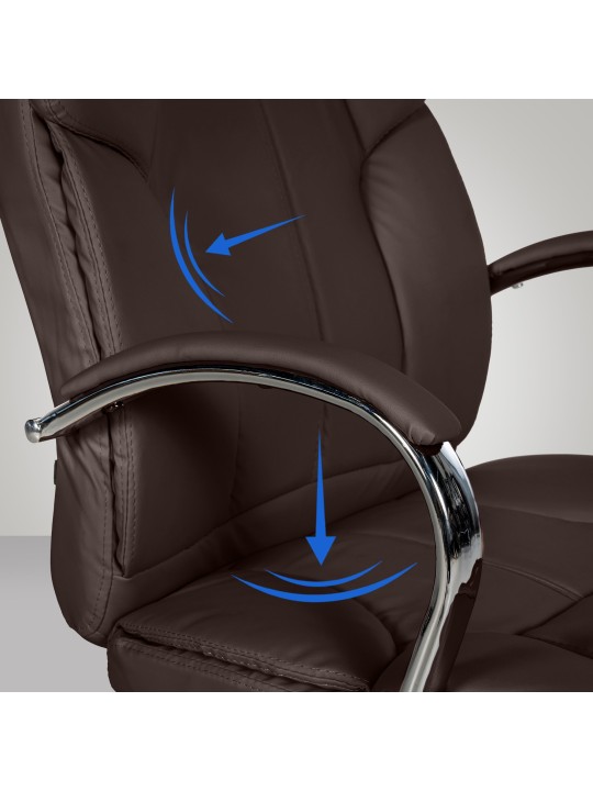 Bureaustoel BIG Xanthos, bruin