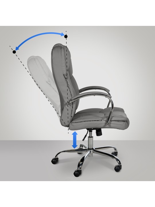 Bureaustoel BIG Xanthos, grijs