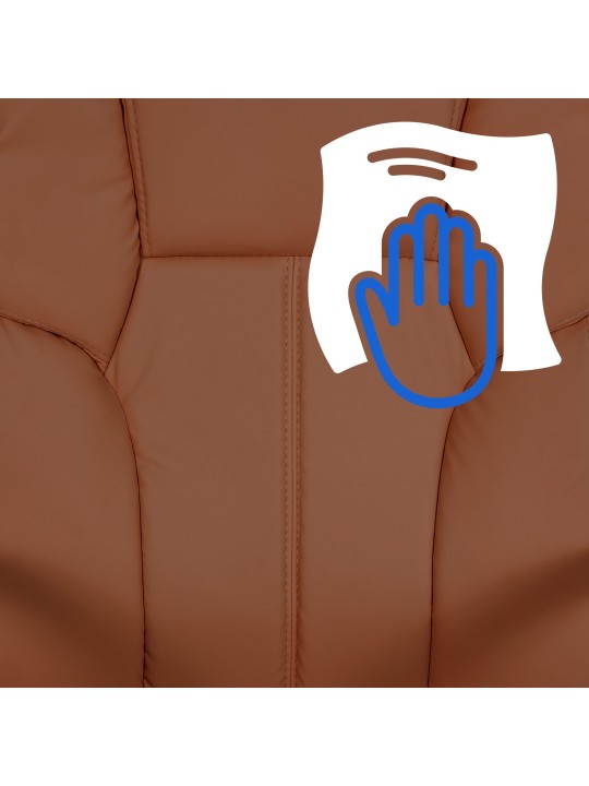 Bureaustoel BIG Xanthos, lichtbruin