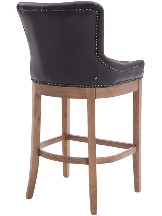 Barkruk Lakewood echt leer, antiek licht, bruin Barkruk Lakewood echt leer, antiek licht, bruin