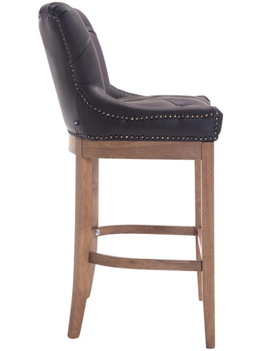 Barkruk Lakewood echt leer, antiek licht, bruin Barkruk Lakewood echt leer, antiek licht, bruin