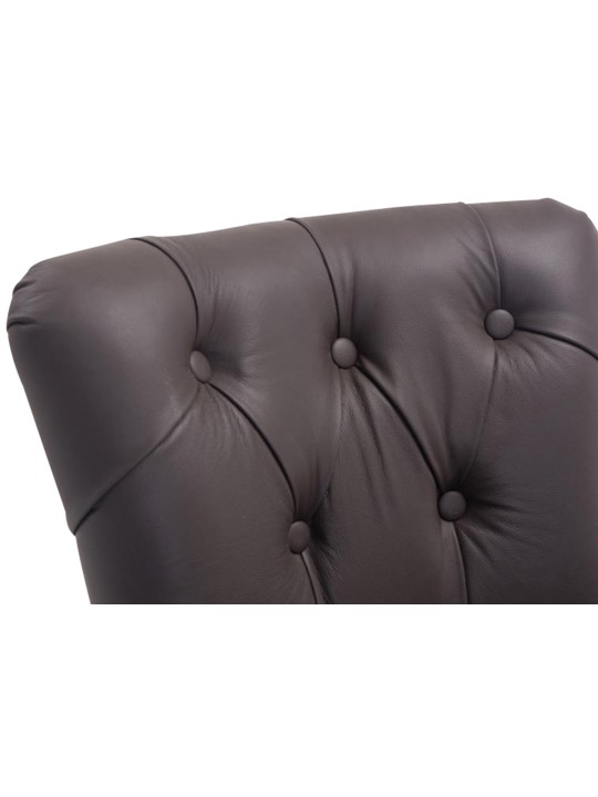 Barkruk Lakewood echt leer, antiek, bruin Barkruk Lakewood echt leer, antiek, bruin