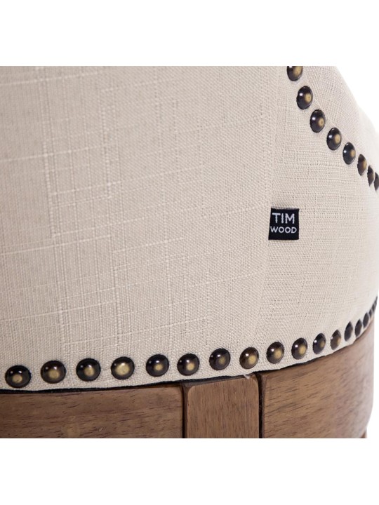 Barkruk Lakewood stof, antiek licht, crème Barkruk Lakewood stof, antiek licht, crème