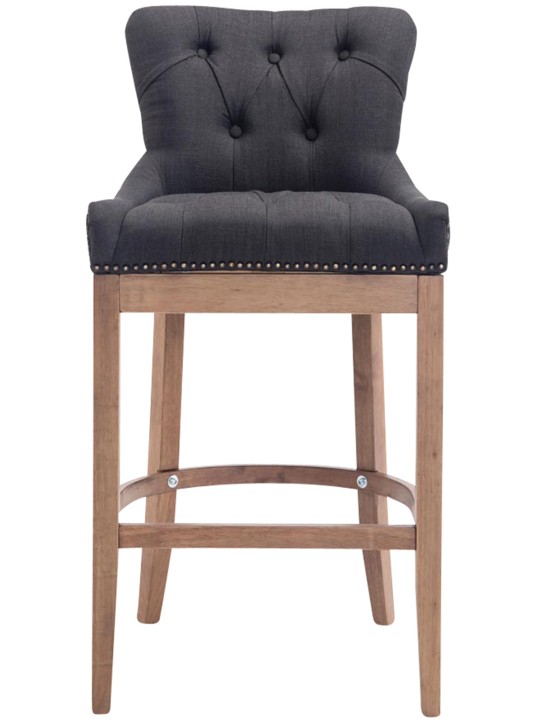 Barkruk Lakewood stof, antiek licht, donkergrijs Barkruk Lakewood stof, antiek licht, donkergrijs