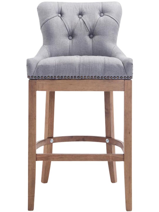 Barkruk Lakewood stof, antiek licht, lichtgrijs Barkruk Lakewood stof, antiek licht, lichtgrijs