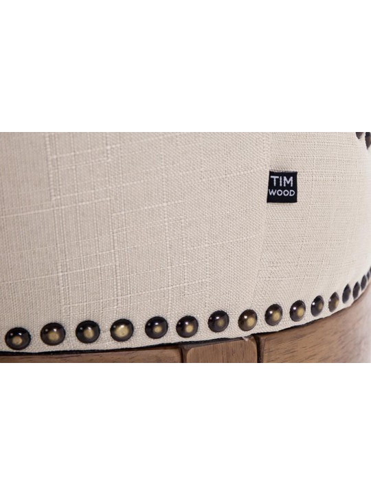 Barkruk Lakewood stof, antiek, crème Barkruk Lakewood stof, antiek, crème