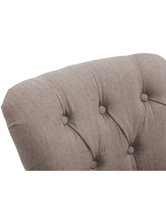 Barkruk Lakewood stof, antiek, taupe Barkruk Lakewood stof, antiek, taupe