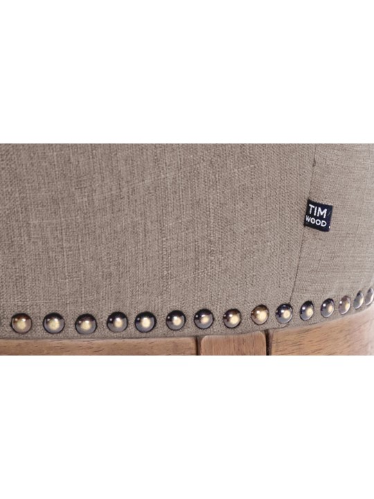 Barkruk Lakewood stof, antiek, taupe Barkruk Lakewood stof, antiek, taupe