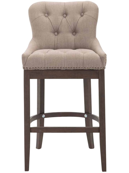 Barkruk Lakewood stof, antiek, taupe Barkruk Lakewood stof, antiek, taupe