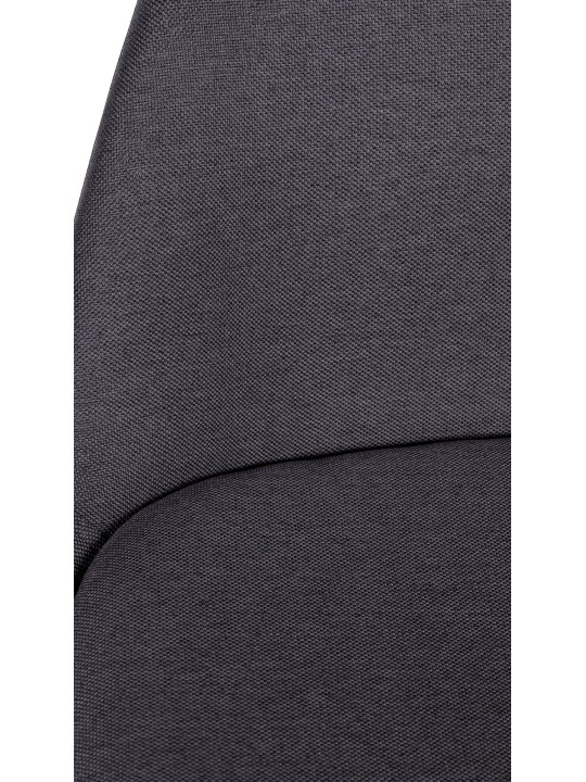 Barkruk Corbin stof rond naturel, donkergrijs Barkruk Corbin stof rond naturel, donkergrijs