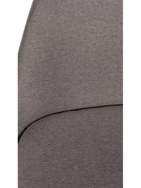 Barkruk Corbin stof rond naturel, taupe Barkruk Corbin stof rond naturel, taupe