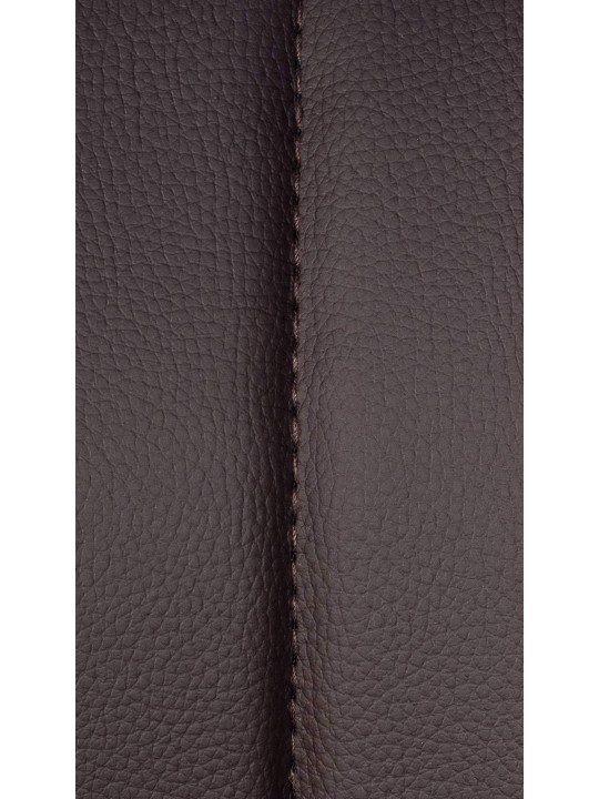 Barkruk Milet kunstleer chroom, bruin