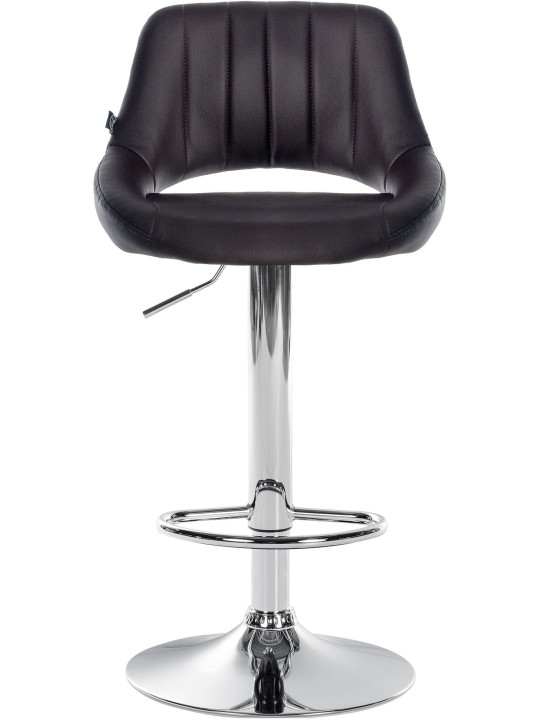 Set van 2 barkrukken Milet kunstleer C, bruin