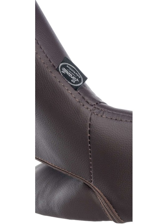 Set van 2 barkrukken Milet kunstleer C, bruin