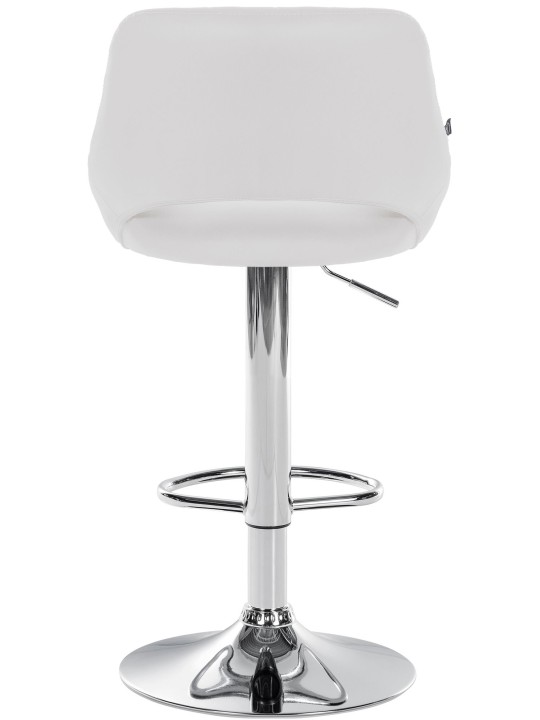 Set van 2 barkrukken Milet kunstleer C, wit