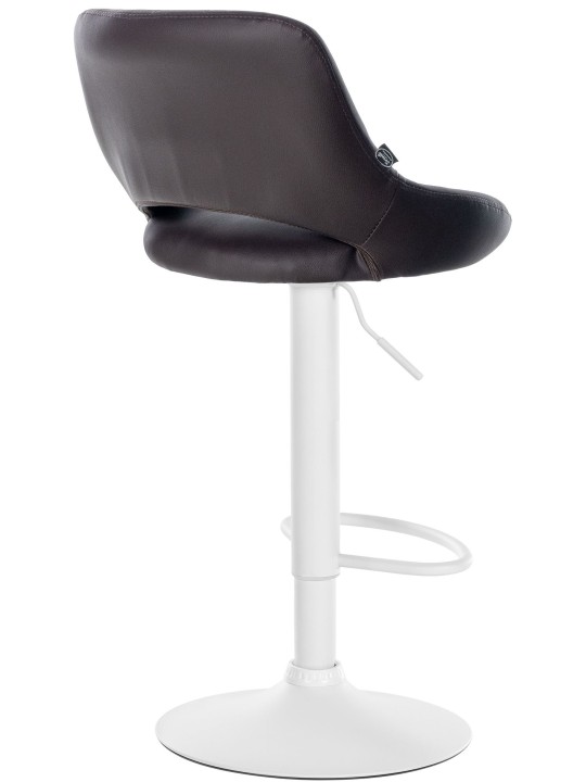 Set van 2 barkrukken Milet kunstleer W, bruin