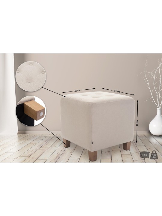 Farao kruk, antiek licht, crème