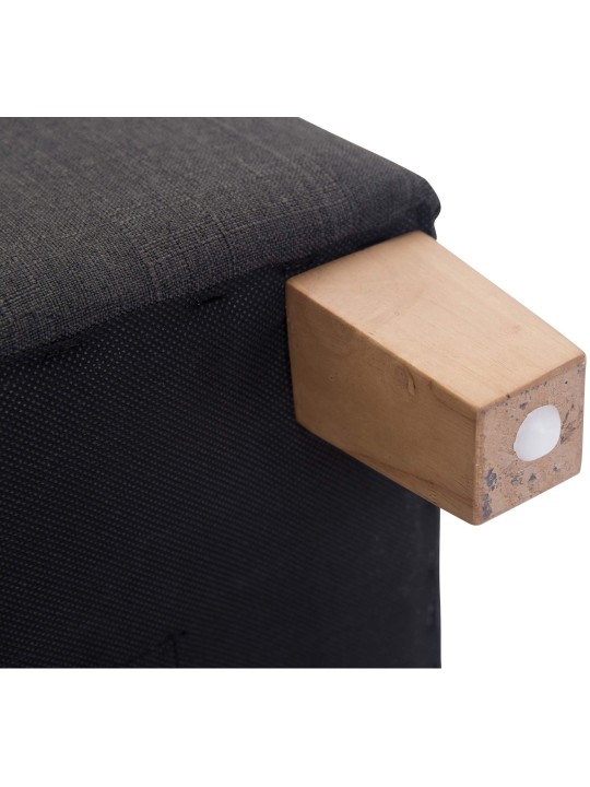 Farao kruk, antiek licht, donkergrijs Farao kruk, antiek licht, donkergrijs