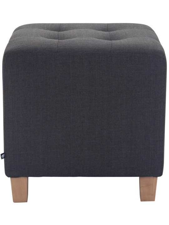 Farao kruk, antiek licht, donkergrijs Farao kruk, antiek licht, donkergrijs