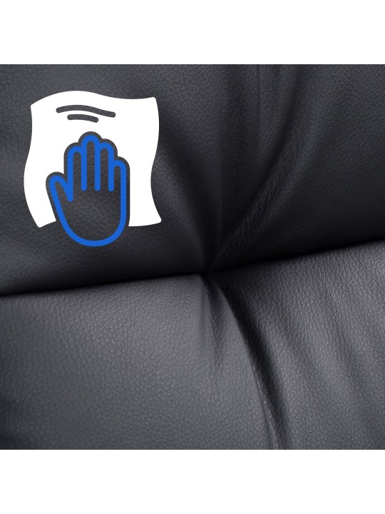 Bureaustoel Poseidon, zwart