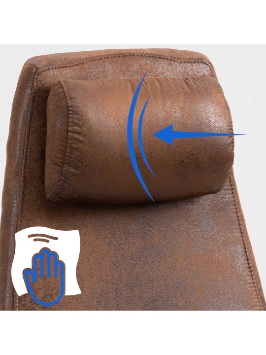 Bureaustoel Pocatello, cognac