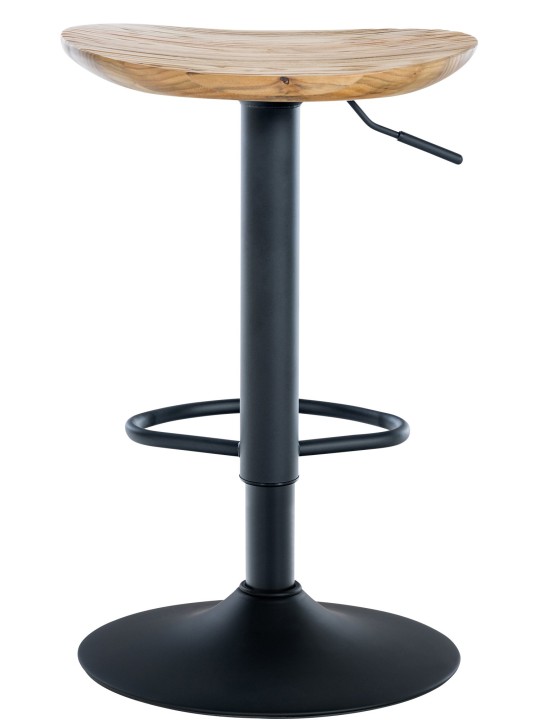 Set van 4 barkrukken Skelde, naturel