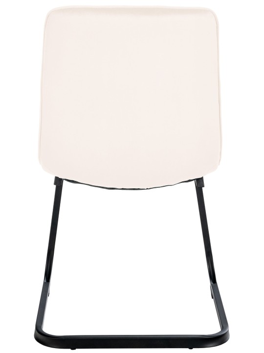Set van 2 eetkamerstoelen Vermont fluweel, crème Set van 2 eetkamerstoelen Vermont fluweel, crème