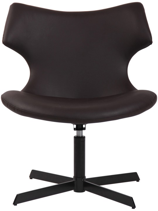 Ligstoel Welland kunstleer, bruin