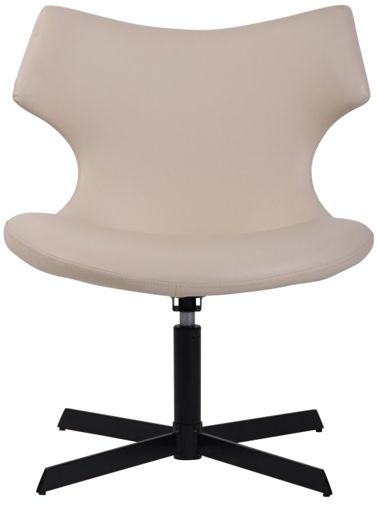 Ligstoel Welland kunstleer, crème