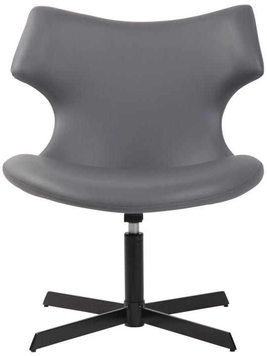 Ligstoel Welland kunstleer, grijs