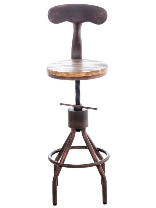 Set van 2 barkrukken Hanam, brons