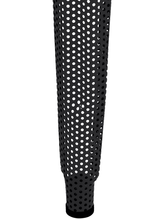 Set van 4 barkrukken Fletcher, zwart