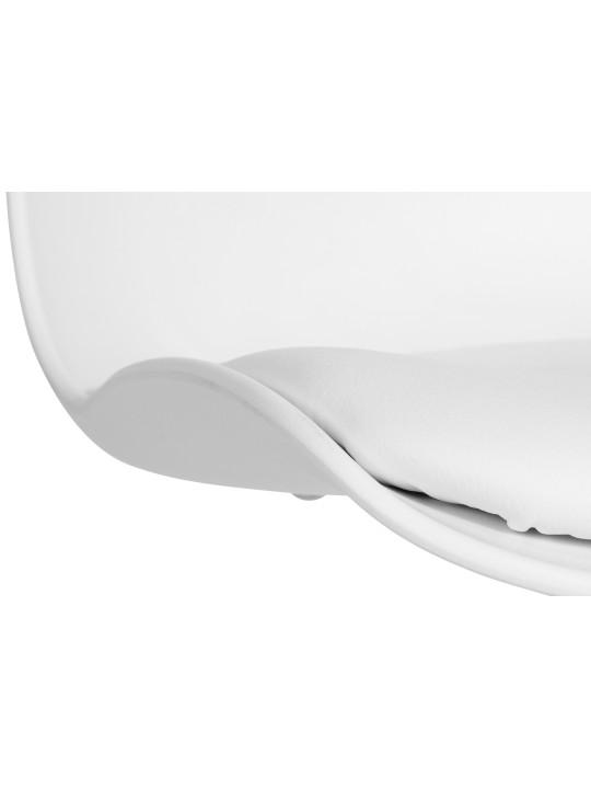 Set van 2 barkrukken Almada kunstleer, wit