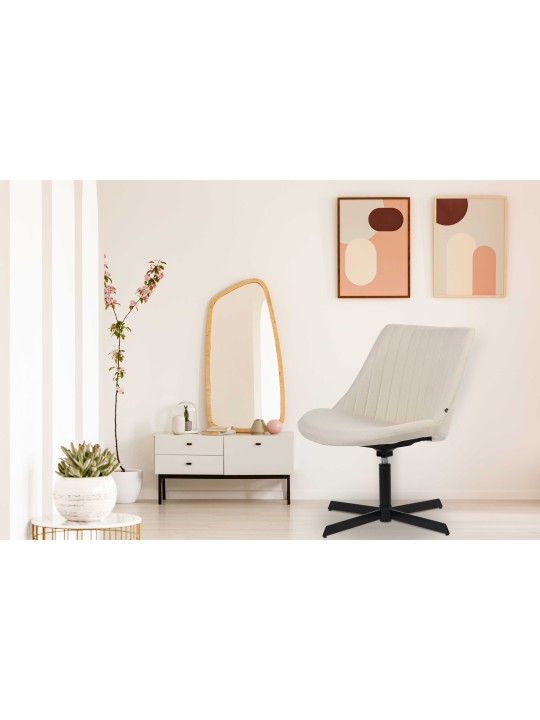 Ligstoel Granby, crème