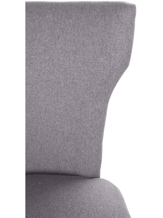 Eetkamerstoel Zadar stof antiek-licht, grijs