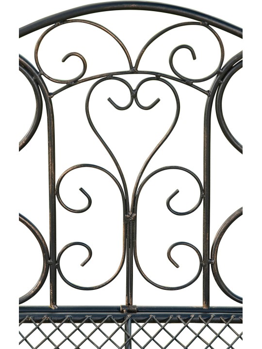 Tuinbank Tara, brons