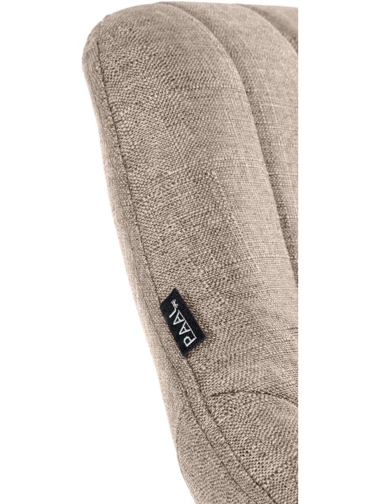 Barkruk Milet stof, taupe