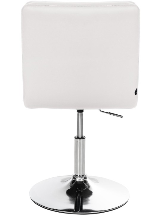 Set van 2 eetkamerstoelen Elvas kunstleer, wit Set van 2 eetkamerstoelen Elvas kunstleer, wit