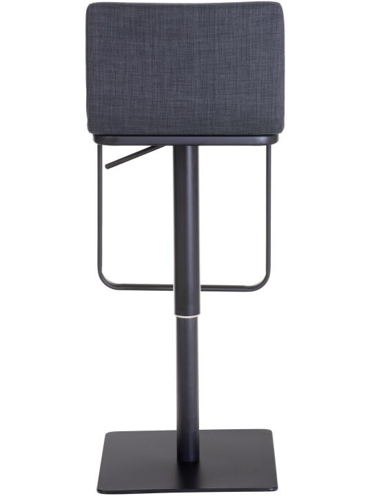 Barkruk Limon B stof, donkergrijs